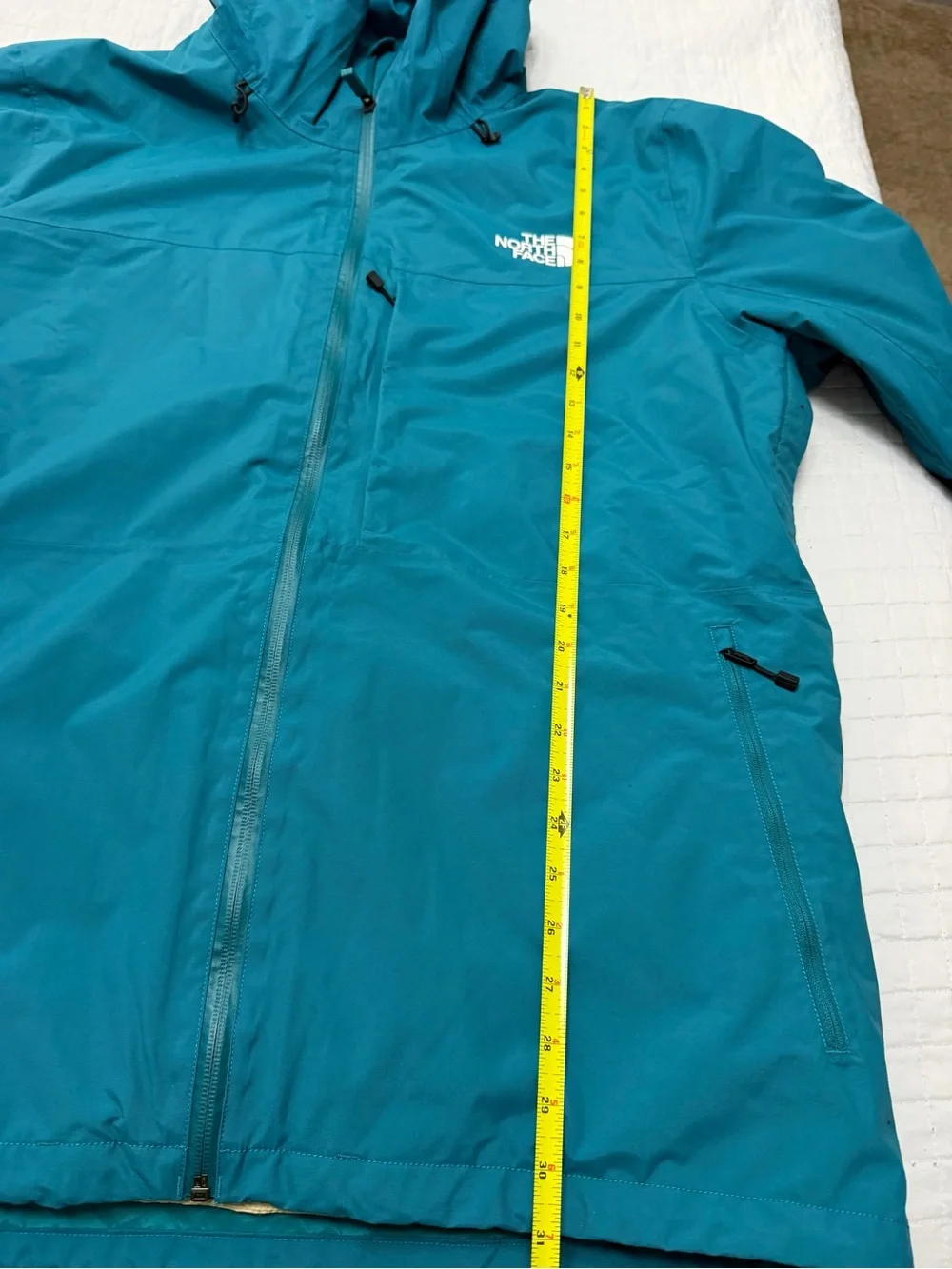 The North Face ThermoBall Eco Hooded Jacket Mens XL Blue Waterproof